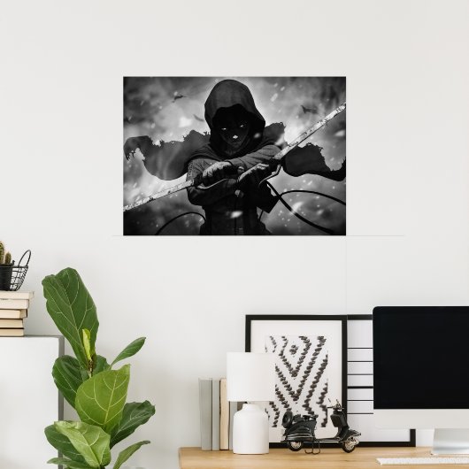 Levi Ackerman Poster (Thuiskantoor)