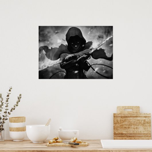 Levi Ackerman Poster (Keuken)