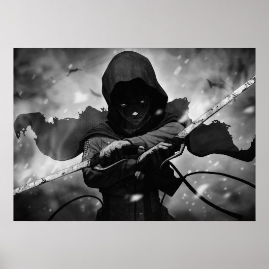 Levi Ackerman Poster (Voorkant)