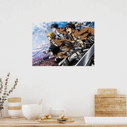 Levi Ackerman Poster (Keuken)