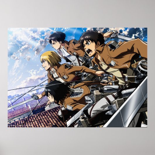 Levi Ackerman Poster (Voorkant)