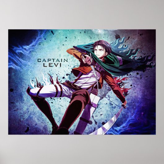 Levi Ackerman Poster (Voorkant)