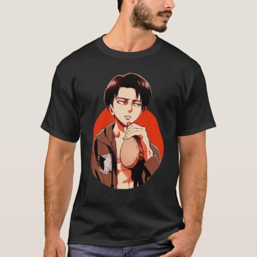 Levi ackerman t-shirt (Voorkant)