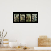 LEVI Alphabet Letter Name Art Poster (Keuken)