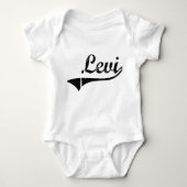 Levi Classic Style Name Romper (Voorkant)