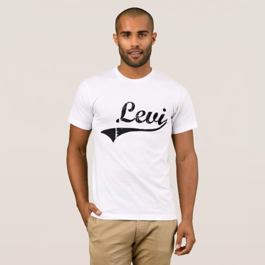 Levi Classic Style Name T-shirt (Voorkant volledig)
