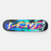 LEVI Gepersonaliseerd Graffiti Skateboard (Horizontaal)