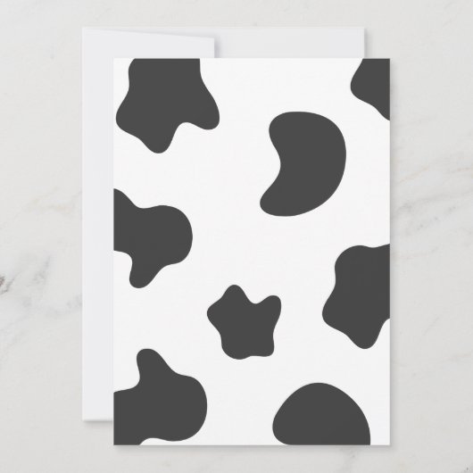 LEVI Koe Eerste uitnodiging van de Dag (Achterkant)