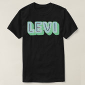 Levi Naam, Oude School Ontwerp T-shirt (Design voorkant)