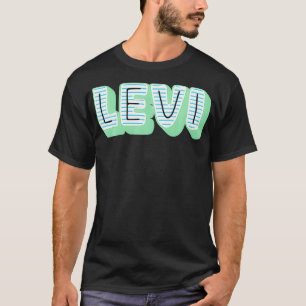 Levi Name, Old School Design T-shirt