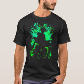 Levi Paint Splatter Anime Manga Shirt (Voorkant)