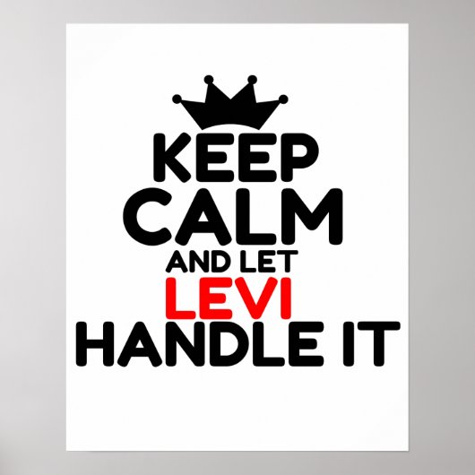 LEVI POSTER (Voorkant)