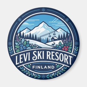 Levi Ski Resort Finland Magneet