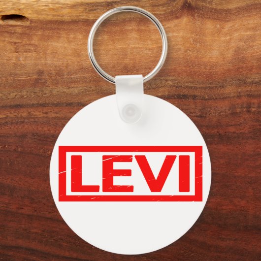Levi Stamp Sleutelhanger (Voorkant)