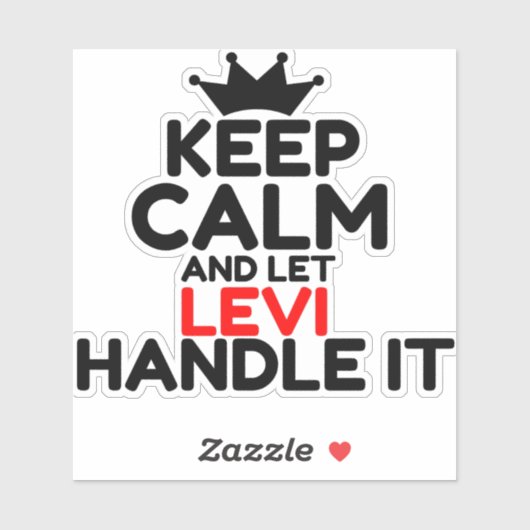 LEVI STICKER (Vel)