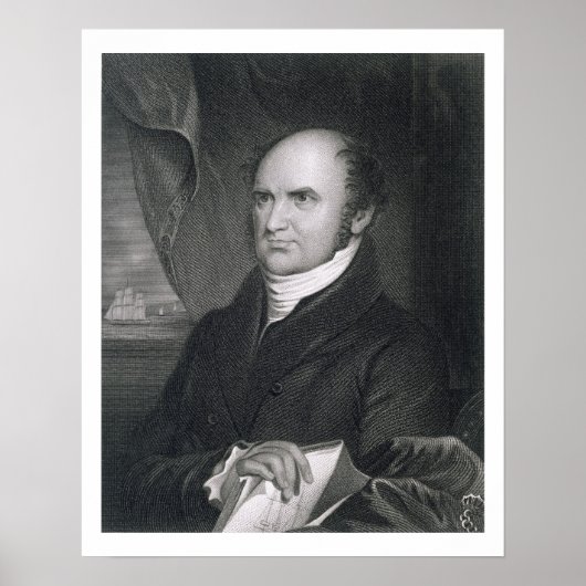 Levi Woodbury, gegraveerd door Robert E. WhiteChur Poster (Voorkant)