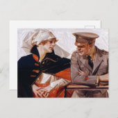 Leviathan, 1918, ingediend door Joseph Christelijk Briefkaart (Voorkant / Achterkant)