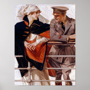 Leviathan, 1918, ingediend door Joseph Christelijk Poster