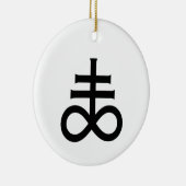 Leviathan Cross Keramisch Ornament (Rechts)