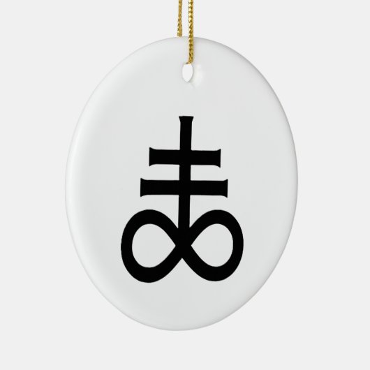 Leviathan Cross Keramisch Ornament (Rechts)