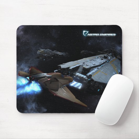 Leviathan & fighter mouse pad muismat (Met muis)