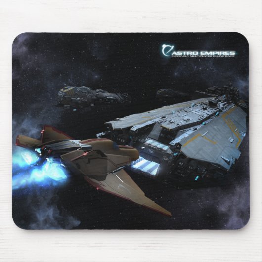Leviathan & fighter mouse pad muismat (Voorkant)
