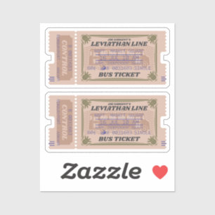 Leviathan Line Innsmouth Bus Sticker