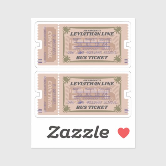 Leviathan Line Innsmouth Bus Sticker (Vel)