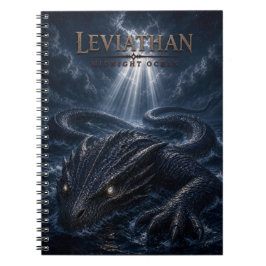 Leviathan Middernacht Oceaan Donkere Bioscoop Notitieboek
