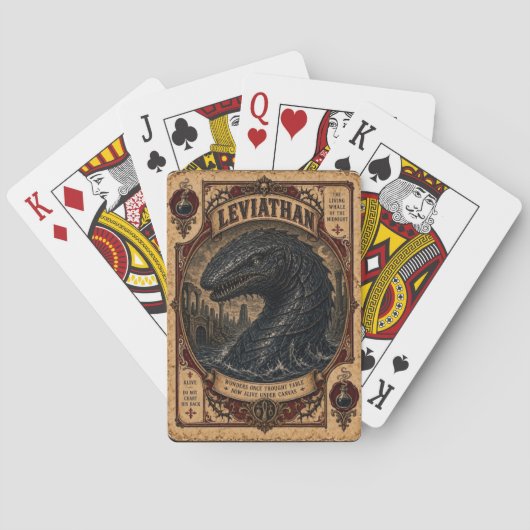 Leviathan, Oude Circusmonsters Pokerkaarten (Achterkant)