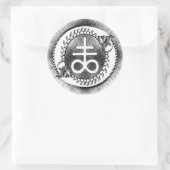 Leviathan sigil ronde sticker (Tas)