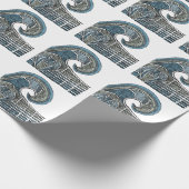 Leviathan Sketch - Kleur Cadeaupapier (Hoek)