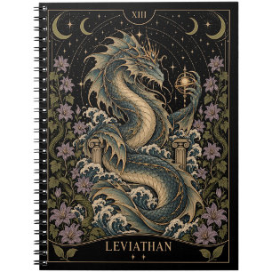 Leviathan, Starlit Tarot Kunst Notitieboek