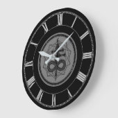 Leviathan's cross-GROTE WALL CLOCK Grote Klok (Hoek)