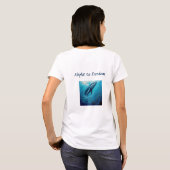 Leviathan's vlucht naar vrijheid - surrealistische t-shirt (Achterkant volledig)