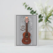 Levin Ukulele Briefkaart 1960 (Staand voorkant)