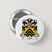 Levis Family Crest Ronde Button 5,7 Cm (Voorkant /achterkant)