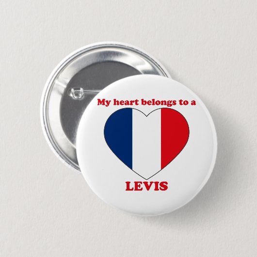 Levis Ronde Button 5,7 Cm (Voorkant /achterkant)
