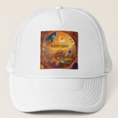 "Levitate Lounge" Trucker Pet (Voorkant)