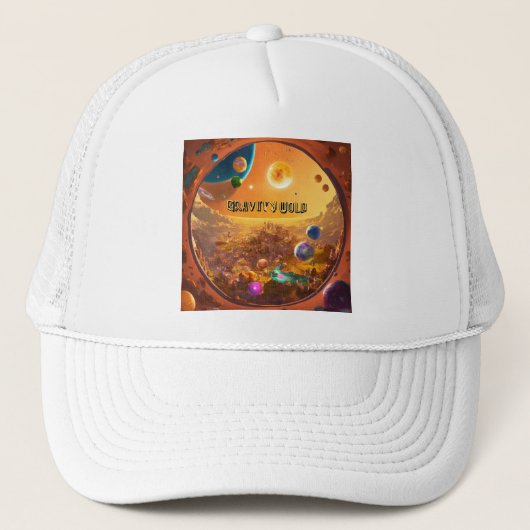 "Levitate Lounge" Trucker Pet (Voorkant)