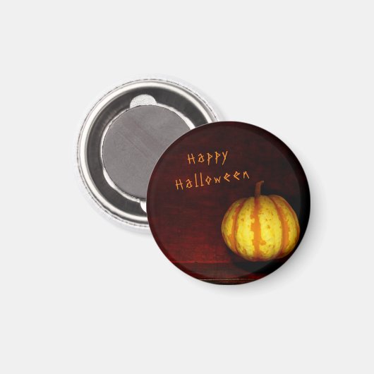 Levitate pomkin - Stilstaand leven Magneet (Voorkant / Achterkant)