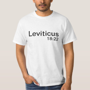Leviticus 18:22 t-shirt