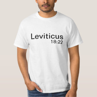 Leviticus 18:22 t-shirt