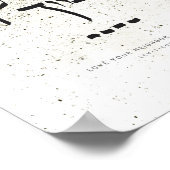 Leviticus 19.18 - Hou van je buurman als jezelf Poster (Hoek)