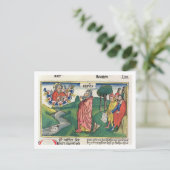 Leviticus 1 1-7 The Law of Offerings, from the 'Nu Briefkaart (Staand voorkant)