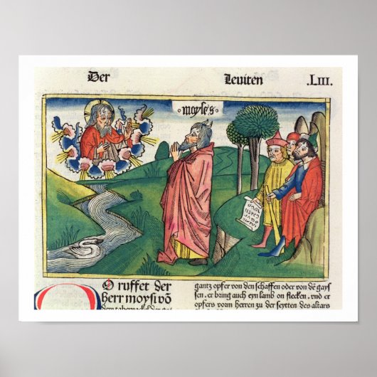 Leviticus 1 1-7 The Law of Offerings, from the 'Nu Poster (Voorkant)