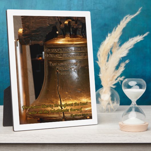 Leviticus Liberty Bell Fotoplaat (Zijkant)