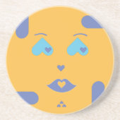 Levli, het Gele Sponap Onderzetter (Voorkant)