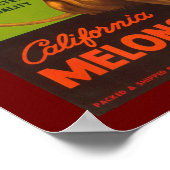 Levon California Melons Poster (Hoek)
