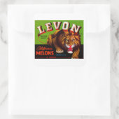 Levon California Melons Vierkante Sticker (Tas)